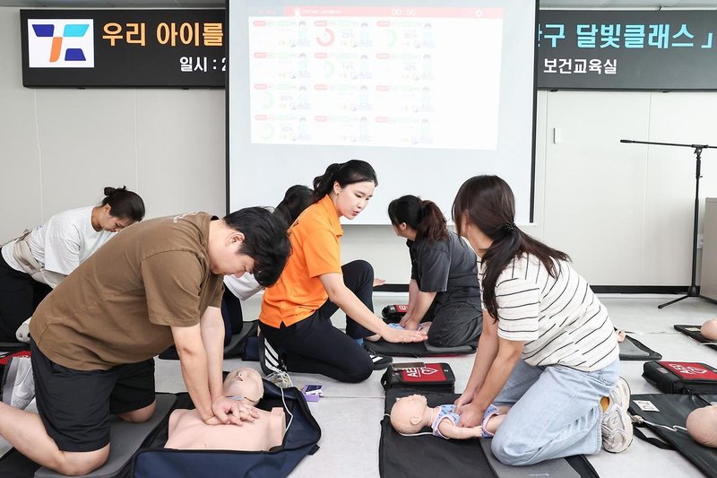 검단구, 영·유아 부모 대상 응급처치 교육 ‘달빛클래스’ 마무리