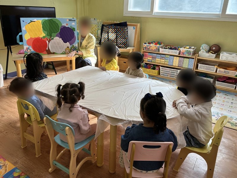 '폼폼 알록달록 푸드파티' 프로그램 진행 모습. 미추홀구 제공