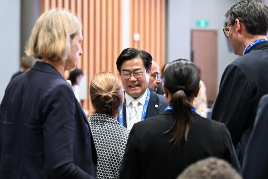 송도 경원재 바이 워커힐에서 열린 ‘2026 퍼스트 글로벌 챌린지’ 리셉션 현장. 인천시 제공