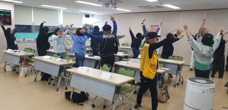 고혈압·당뇨 예방교실 운영 장면