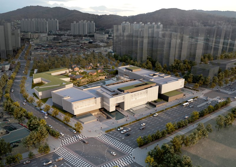 인천뮤지엄파크 북서측 조감도