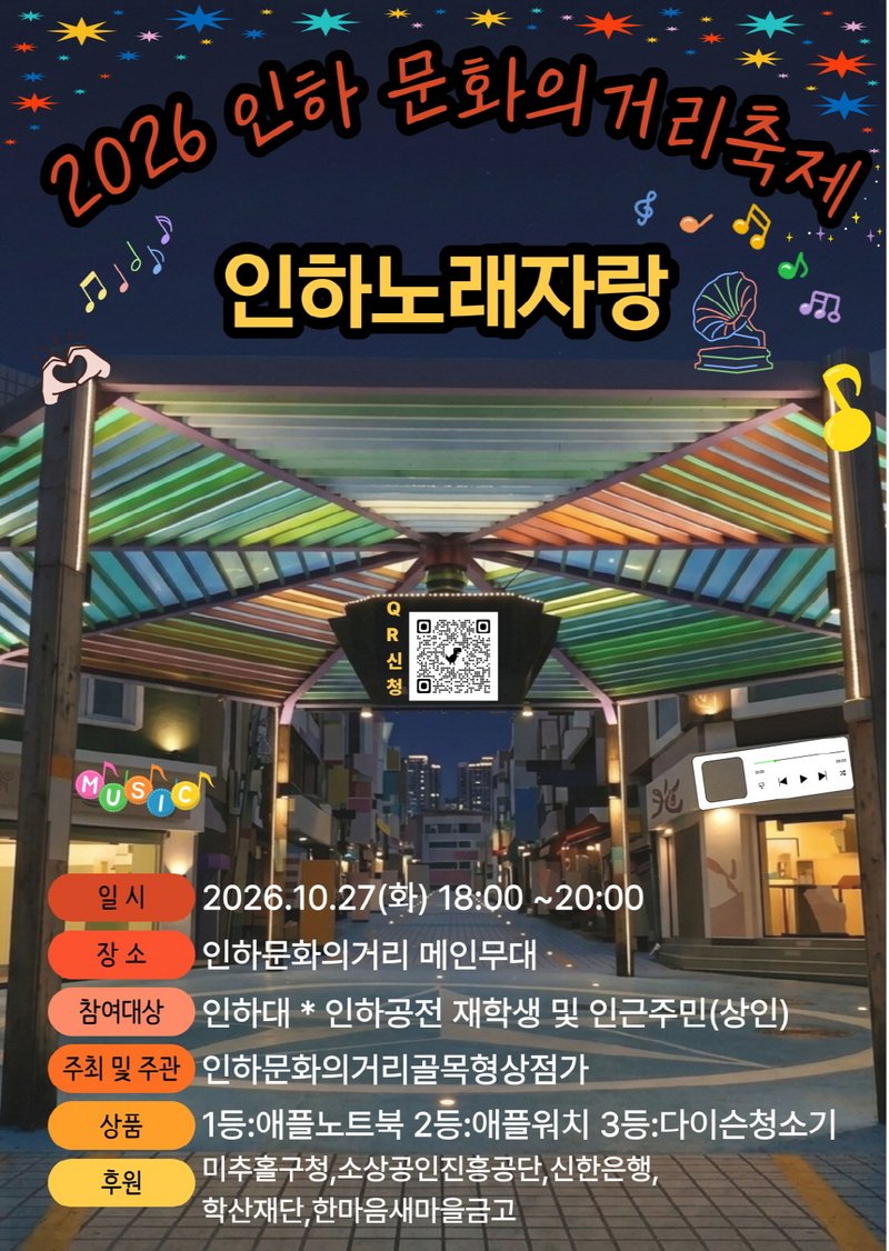제2회 인하 문화의 거리 축제 관련 행사 모습. 미추홀구 제공