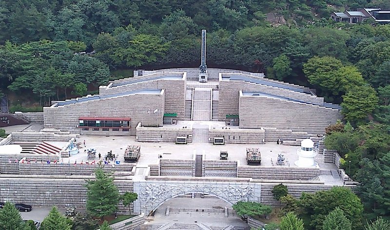 월미도 원주민 희생자 특별전시가 열리는 인천상륙작전기념관 전경
