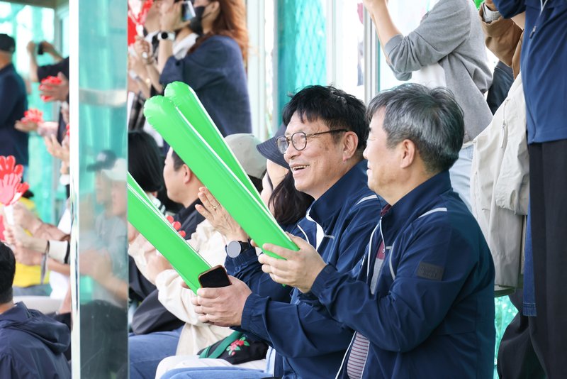 제107회 전국체육대회에 출전한 인천 학생선수단의 모습. 인천시교육청 제공