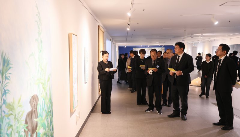 인현동 화재참사 27주기 추모식 현장. 인천시교육청 제공